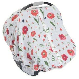 Little Unicorn Carseat Canopy Poppies